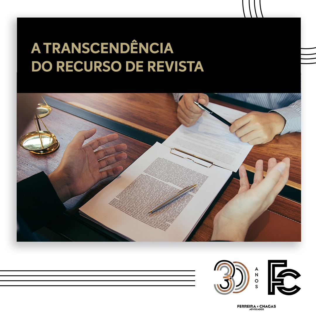 A TRANSCENDÊNCIA NO RECURSO DE REVISTA