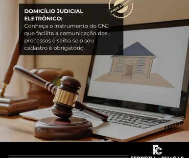 DOMICÍLIO JUDICIAL ELETRÔNICO